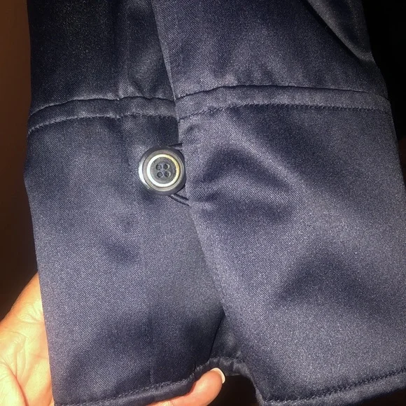 DENNIS BASSO NAVY JACKET SIZE S - Picture 6 of 9